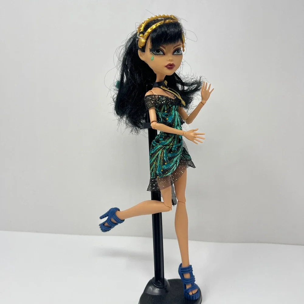 Monster High Cleo De Nile Doll Frights Camera Action 2008 Egyptian Princess